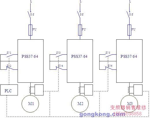 圖1 取水站控制系統(tǒng)圖